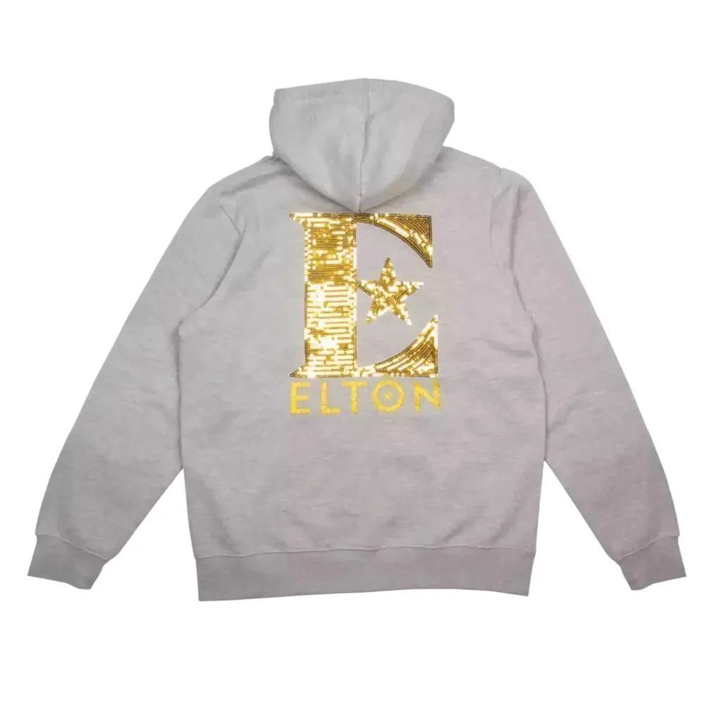 Elton John Farewell Yellow Brick Road Tour Hoodie Sweatshirt Women's Sz. M